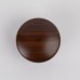 Knob style A 40mm walnut lacquered wooden knob